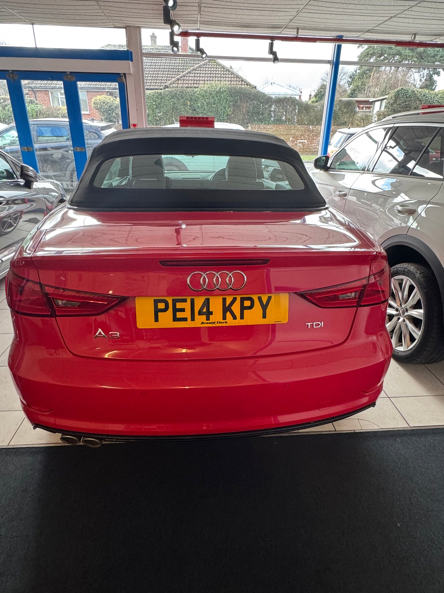 Audi A3 convertible TDI S-Line